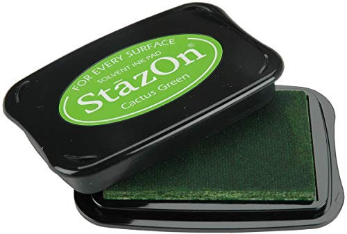StazOn Solvent Ink Pad-Cactus Green