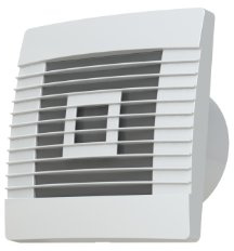 Wall Kitchen Extractor Fan 120mm with Timer and Gravity Shutters Prestige Ventilation Fan