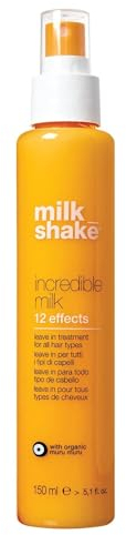 milk_shake | incredible milk | 150 ml | leave in pour tous les types de cheveux | spray démêlant sans rinçage