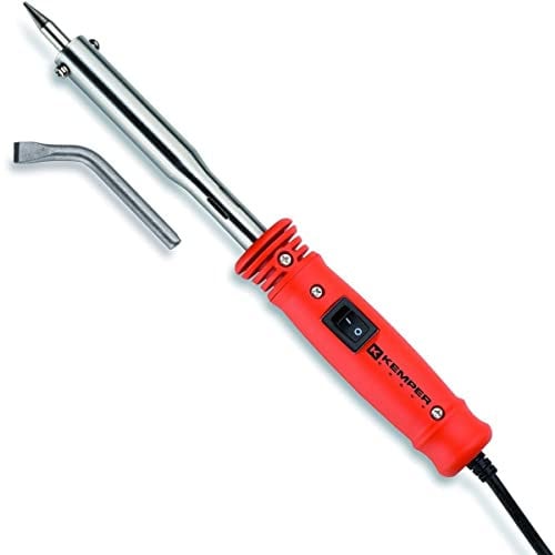 KEMPER - Fer à souder 100W - 230 v Professionnel livré avec 2 pannes cuivre diam 7.8 mm coudée et droite.