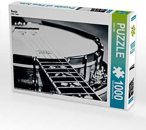 CALVENDO Puzzle Banjo 1000 Teile Puzzle quer | 1000 Teile Lege-Größe 64 x 48 cm Foto-Puzzle für glückliche Stunden
