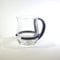 Teeglas blauer Henkel
