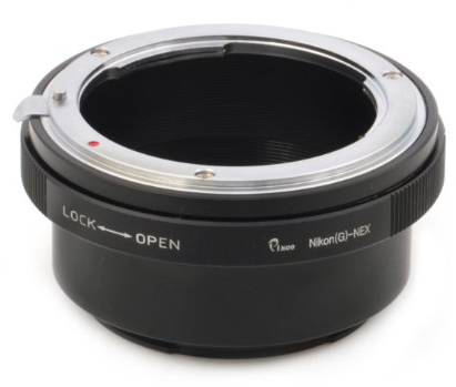 Pixco Objektiv-Adapter für Nikon G Objektiv an Sony NEX Kamera Adapter