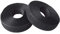 Klettverschluss zum Aufnähen, 4,6 Meter lang x 25 mm breit, schwarz, 4,5 m