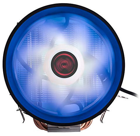 Mars Gaming MCPURGB - Disipador de CPU (RGB, 12 cm, Heat Core Touch, Soporte Universal) Color Negro