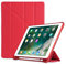 MadeRy Funda para iPad 2018 & 2017 9.7 / iPad Pro 9.7 / iPad Air 2 / iPad Air, Ligero Ultra Delgado Protectora Plegable con Soporte de Pencil, Auto Sueño/Estela, Rojo
