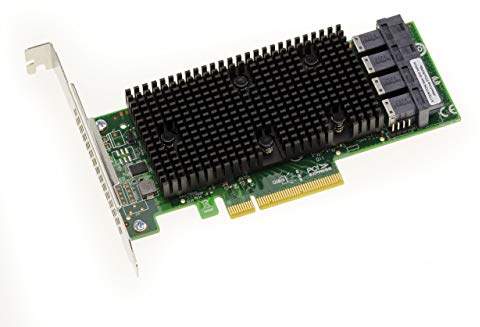 KALEA-INFORMATIQUE Scheda controller interna PCIe 3.1 SAS + SATA + NVMe 12GB a 16 porte. Modello OEM 9400-16i