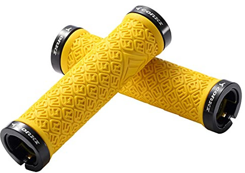 Bynccea Bicycle Grips,Double Lock on Locking Mountain Bike Handlebar Grips for MTB Mountain Bike