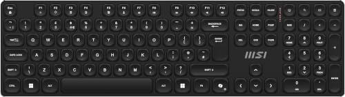 MSI FORGE K210 WIRELESS COMBO, QWERTY, UK Layout - Keyboard + Mouse Bundle