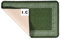 LG TRADERS LIMITED Non Slip Indoor Door Mats Small Large Door Mat Washable Rugs Kitchen Floor Mat (D.Grey_Cream, 50 x 80) (Green_cream, 67X220)