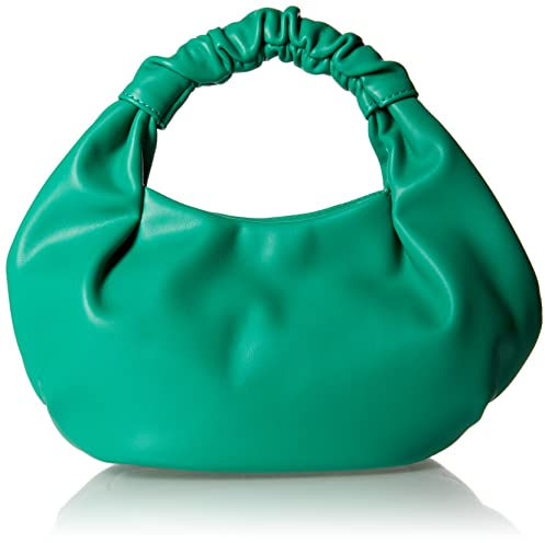 The Drop Damen Addison Soft Volume Tasche mit Tragegriff oben, Ultramaringrün., Einheitsgröße