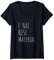 Damen Final Rose Material lustige Valentines für Einzelbett T-Shirt mit V-Ausschnitt