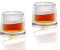 Juego de 2 vasos de whisky giratorios Old Fashioned Whiskey Glasses Set de 2 vasos de whisky para barra, cristalería estilo Bourbon - Vasos para whisky Scotch - Vasos de ron (5 onzas)