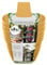 elho Vibia Campana Vertical Forest 21 - Blumentopf Hängend für Balkon & Außen - 100% recyceltem Plastik - Ø 20.7 x H 29.7 cm - Gelb/Honig Gelb