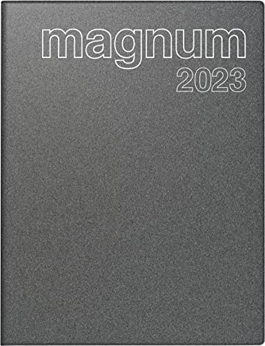 rido/idé Wochenkalender Modell magnum 2023 Blattgröße 18,3 x 24 cm grau, 7027083803