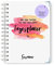 Tagesplaner A5 personalisiert mit Name und Spruch, To-Do Liste, Aufgaben planer, undatierter Kalender, personalisierbarer To Do Planer, Terminplaner ohne Datum, Notizbuch Organizer, Watercolor