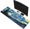 Cacoy Tapis de Souris XL 1200x400 mm, Très Grand Tapis de Souris Gamer, Base en Caoutchouc Anti-dérapante et Bords Cousus Tapis de Bureau