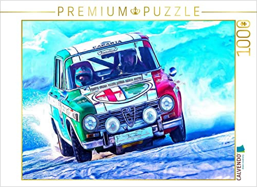 Puzzle · Giulia | Der sehr kantig wirkenden Giulia von Alfa Romeo sagt man ein Cuore… · 1000 Teile · Lege-Größe 64 × 48 cm · CALVENDO Puzzle