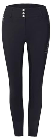Cavallo Celine X Grip Damen Reithose schwarz HW 2022, Größe:44