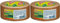 tesapack Papier Standard - Umweltschonendes Paketband aus Papier, 56% biobasiertes Material - Effizient und recyclingfreundlich - Braun - 50 m x 50 mm (Packung mit 2)
