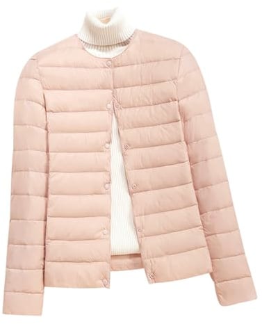 Doudoune Légère Femme Hiver Doudoune Legere Femme Veste Matelassée Femme Mi Saison Puffer Jacket Femme Blouson Doudoune Duvet Ultralight Fine Cintrée Femme Legere Pliable Quilted Jacket Femme