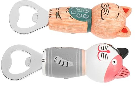 Cabilock Aimant Décapsuleur Réfrigérateur Autocollants Bar Bière Ouvre-bouteille Cuisine Autocollant pour Amis
