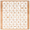 Ceihwa 42pc Groß Buchstaben Schablone Verbindbar 10cm Graffiti Schablone Buchstaben Wand Zahlen Sprühschablonen Buchstaben Lackierschablone Number Zahlenschablone Kunststoff Zeichenschablonen Alphabet