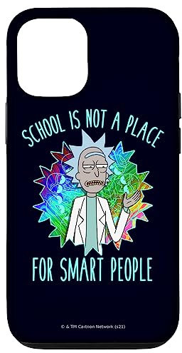 iPhone 12/12 Pro Rick and Morty School Case