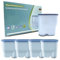 Filtro de agua para cafeteras automáticas Philips Aqua Clean, 4 unidades de filtro de agua de repuesto para cafeteras automáticas Philips Aqua Clean CA6903/10 CA6903/22 CA6707/20