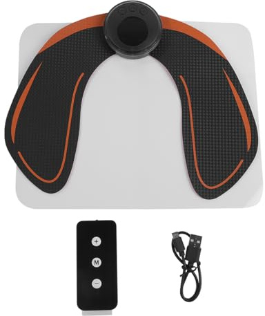Namvo Entraîneur électrique de Hanches, stimulateur Musculaire, tonificateur électronique des Muscles du Dos, entraîneur de tonification des Fesses Portable Intelligent pour Hommes et Femmes, Mac