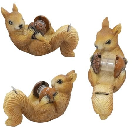 Niedlicher Tier Klebebandabroller Kleberollenhalter Schreibtischzubehör (Eichhörnchen)