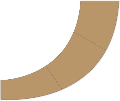 NOCH Easy Track Bogenweichen-Set 671_672, für Märklin C-Gleis, ideal für Modellbahn Spur H0