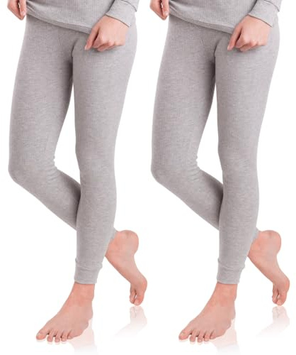 Celodoro 2er Pack Damen Ski- & Thermo Unterhosen - Lange Winter Unterhose extra Soft