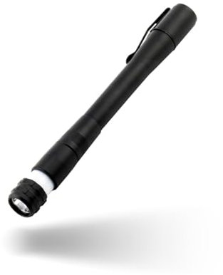 NEBO Inspector 500+ - Torcia ricaricabile e tascabile - LED da 500 lumen con clip da tasca in acciaio - Cavo di ricarica USB, impermeabile IPX7 e base magnetica,Nero