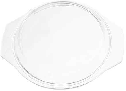 SHINEOFI Couvercle Verre Transparent Pour Four à Micro-ondes Protection Anti-éclaboussures Pour Aliments Résistant Chaleur Ustensiles De Cuisine