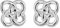 Tuscany Silver Damen - Ohrringe 925 Sterling-Silber Rundschliff Diamant 8.55.7199