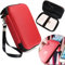 Protective Case for HP Sprocket Select, Sprocket Plus Instant Photo Printer, Kodak Mini 2 / Mini Shot Portable Mobile Printer Camera Protective Pouch Box, Red