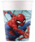 Procos Lot de 8 gobelets Spiderman Team up 25 cl