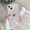 EKAM TPU Back Case for iPhone 14 - Glitter Translucent Sparkly Bling Design for Girls Women Liquid Silicone, Anti-scratch Shockproof Protective Cases for iPhone 14-6.1 Inch (Lilac) (White)