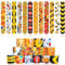 Acuiwer Braccialetti Slap 24 Pezzi Veicoli da Costruzione Slap Bracelets Schiaffo Bracciali Gadget Compleanno Bambini Festa Bomboniere Regalo Ragazzi