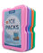 Home Freezer Blocks Ice Packs for Lunch Bags & Coolers - Slim, Reusable & BPA-Free Freezer Packs | Long-Lasting, Quick Freeze | Perfect for Picnic, Camping, Beach & Outdoor Sports (Colored - 5 Pack)