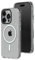 RHINOSHIELD Clear Case Compatible with Magsafe for [iPhone 15 Pro Max] | Superior magnetic, Advanced Yellowing Resistance, Crystal Clear, Protective and Customizable Clear Phone Case-Black Camera Ring