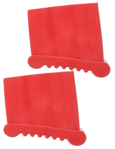 BESTonZON Gummifüße Für Leitern 2 Stück Rutschfeste Leiterfußabdeckungen Aus Robustem Gummi Mit Großer Auflagefläche Für Mehr Stabilität Leiterzubehör Für Haus Und Werkstatt