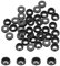 QUARKZMAN Rondelles Fraisées à Coupelle Conique M2, Diamètre Du Trou 2 mm / 0,08Joints en Aluminium Joint de Rondelle de Tête de Coupelle pour Vis Rc/Fpv/Pc/Drone, Paquet de 40 (Noir)