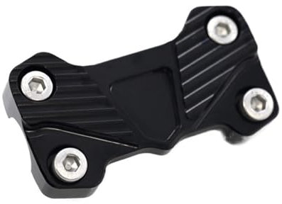 Copertura griglia radiatore moto Per CB500X CB500F CB650F NC700 NC750 per Hornet 600 CB400SF Manubrio Riser Morsetto per Moto Manubrio Morsetto di Montaggio Della Copertura(Nero)