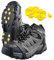 1 Paar Schuh Spikes Schuhspikes Schuhkralle Schuhkrallen EIS Spikes Shoe Spikes Anti Rutsch Sohle EIS Schneekette für Den Stiefel,Anti Rutsch Schuhspikes,spikes,schuhspikes,mit Ersatzspikes