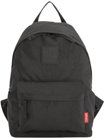 ARTSAC Syers Backpack - Ideal School College Casual Work Hiking Backpack for Kids Boys Girls Teens Men Women (Black, One Size)