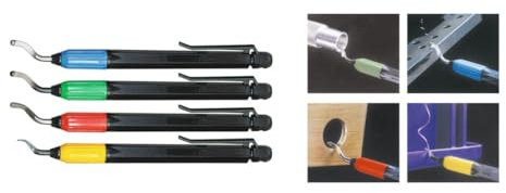 Noga Universal-Entgrater-Set (4 Halter mit je 1 Klinge)