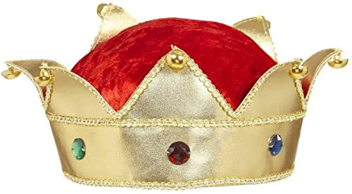 W WIDMANN MILANO Party Fashion, Königliche Krone, Eleganz und Raffinesse, optimaler Komfort (56-58 cm), funkelnde Edelsteine, vielseitig für alle Anlässe, ideal ab 14 Jahren