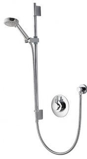 aqualisa dream concealed shower with adjustable height 105mm harmony head